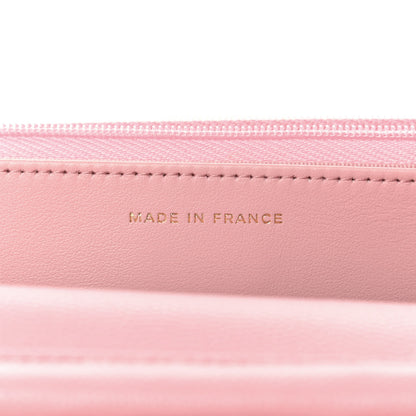 Chanel Caviar Quilted Wallet On Chain WOC Light Pink 7 of 10