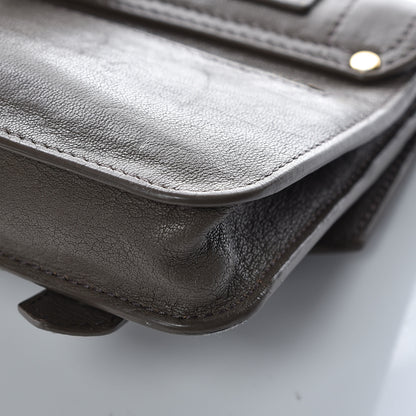 Proenza Schouler Lambskin PS1 Large Chain Wallet Smoke 17 of 20