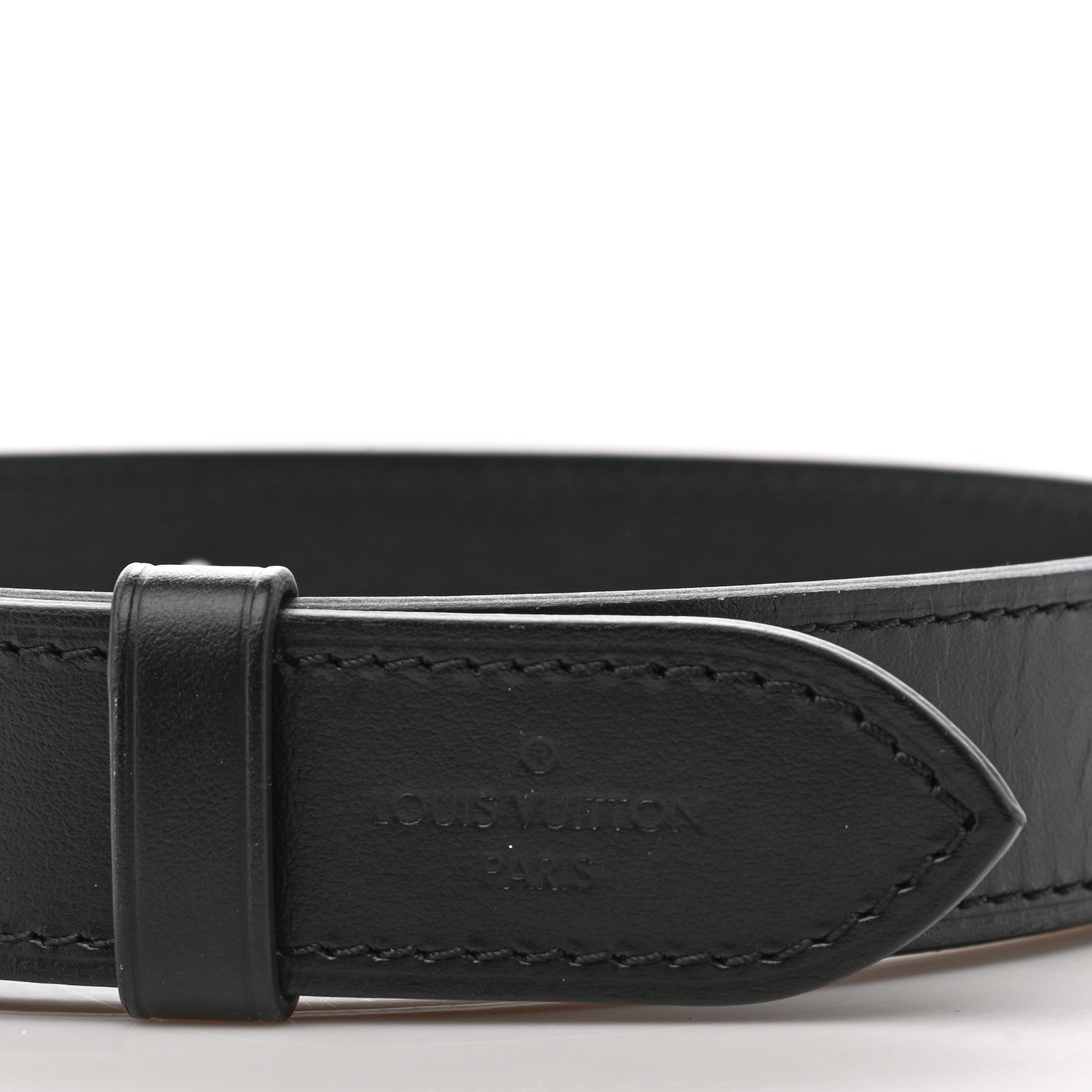 Louis Vuitton Calfskin Odeon PM Adjustable Shoulder Strap Black 3 of 3