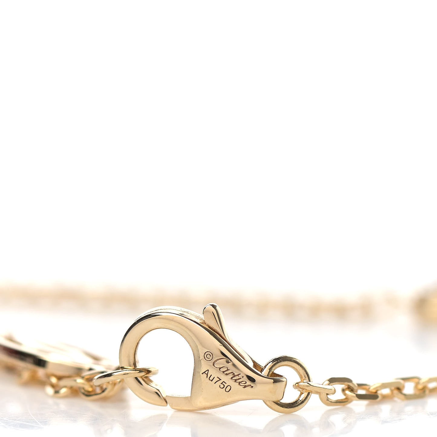 18K Yellow Gold Diamond SM D'Amour Bracelet