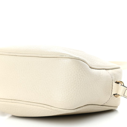 Gucci Pebbled Calfskin Small Soho Disco Bag Off White 9 of 10