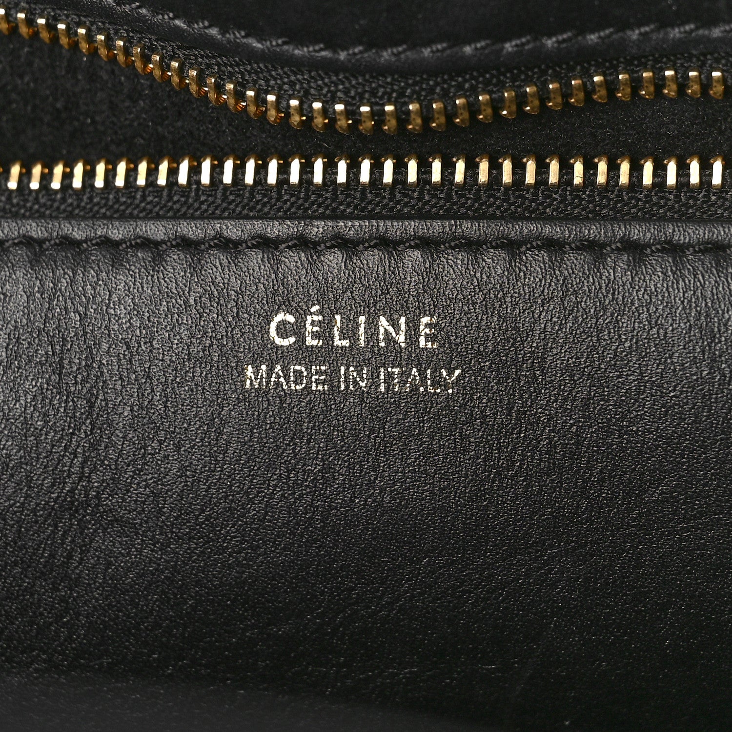 Celine Smooth Calfskin Large Bi-Color Tie Knot Tote Black Burgundy 6 of 10