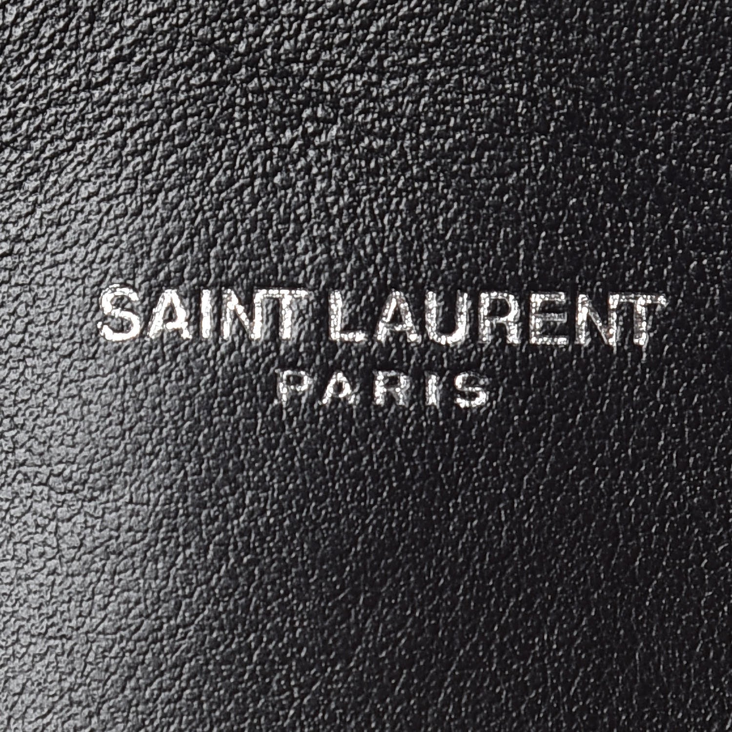 Saint Laurent Calfskin Y Quilted Monogram Large Loulou Shopper Black 8 of 10