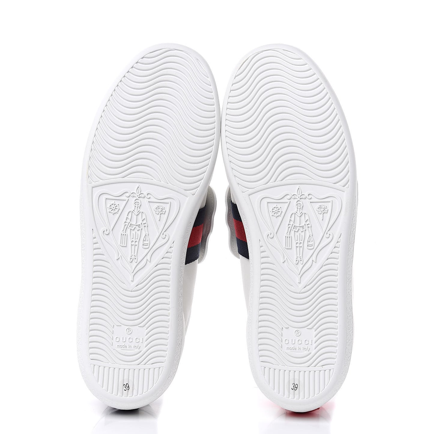 Calfskin Ayers Crystal Web Panther Embroidered Womens Ace Sneakers 39 White