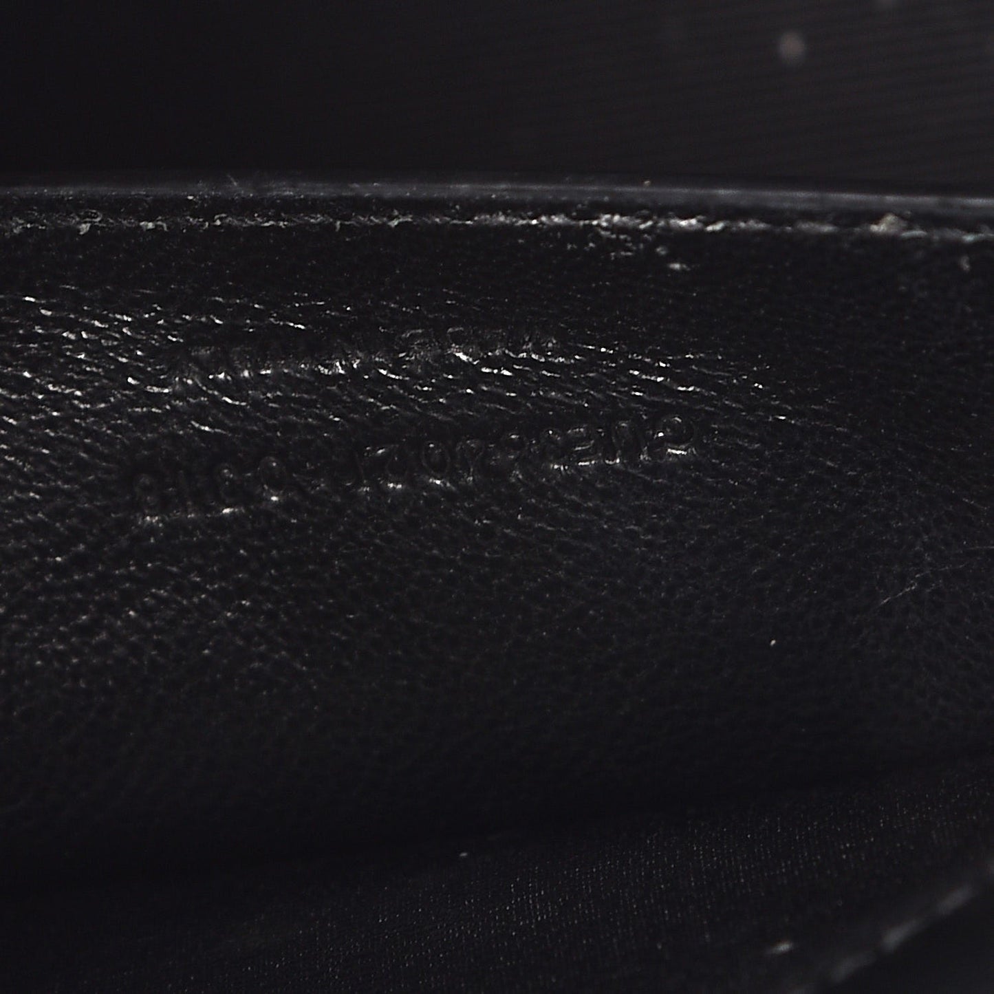 Grain De Poudre Medium Classic Monogram Kate Satchel Black