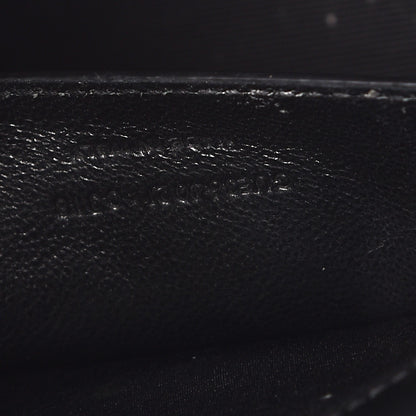 Saint Laurent Grain De Poudre Medium Classic Monogram Kate Satchel Black 9 of 10
