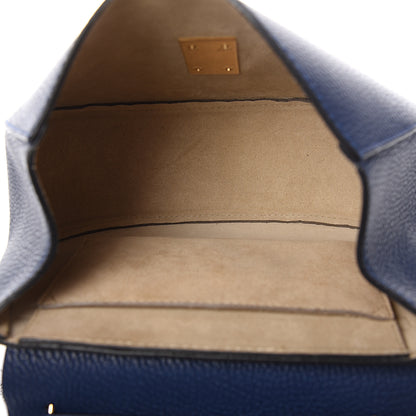 Chloe Grained Lambskin Drew Shoulder Bag Royal Navy 5 of 10