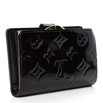Louis Vuitton Vernis French Purse Wallet Amarante 2 of 5