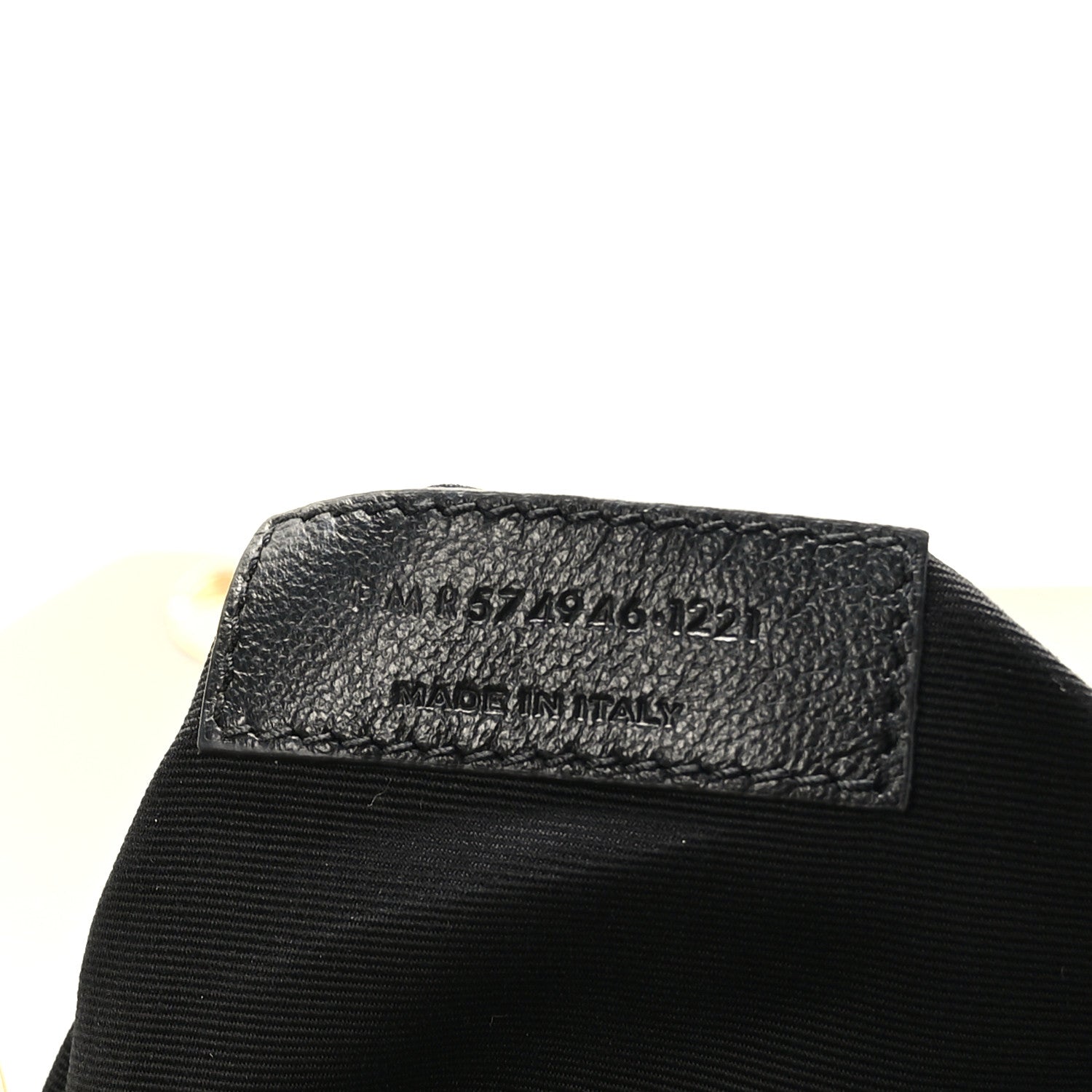 Saint Laurent Calfskin Y Quilted Monogram Medium Loulou Chain Satchel Grey Kaki 7 of 9