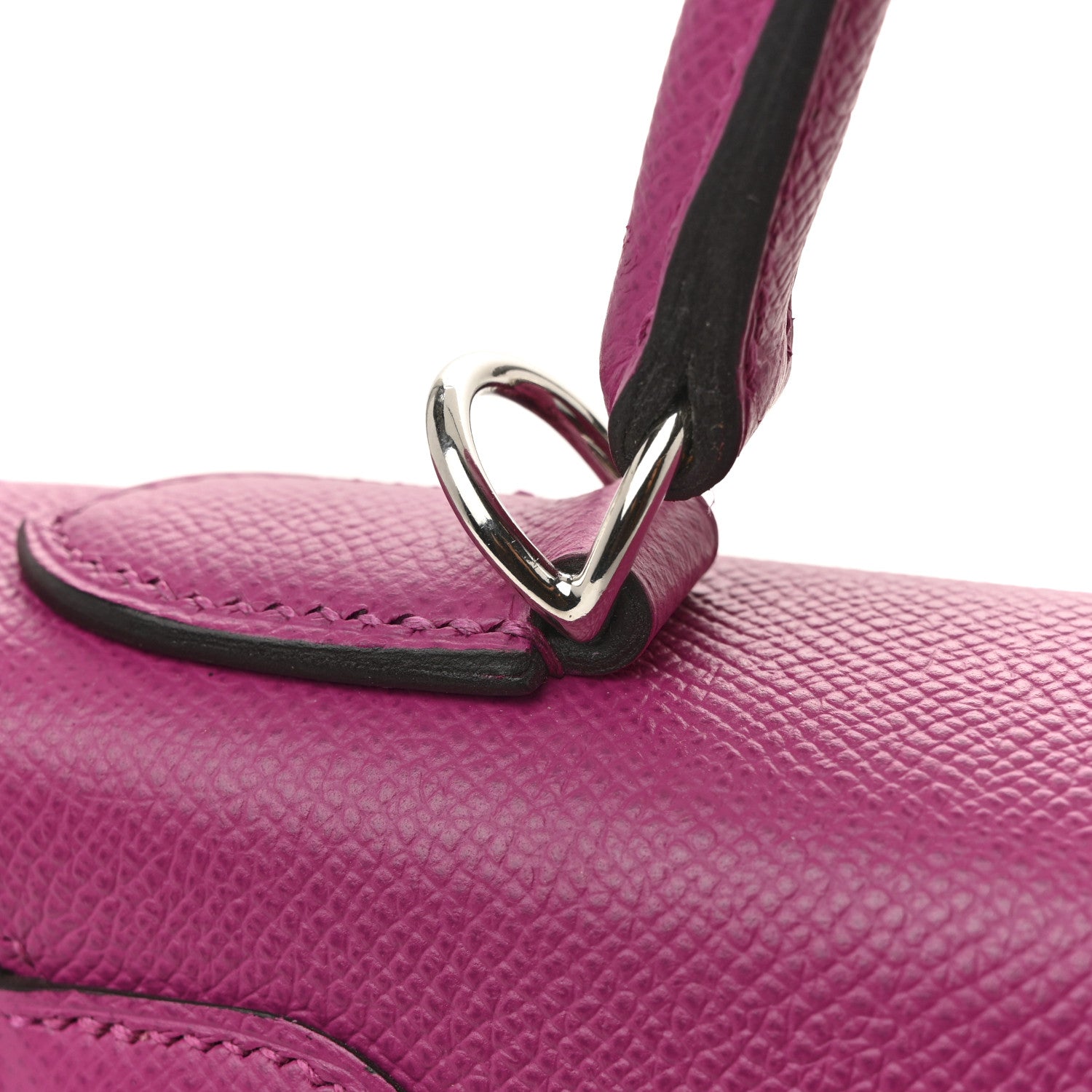 Hermes Epsom Kelly Sellier 28 Rose Pourpre 14 of 15