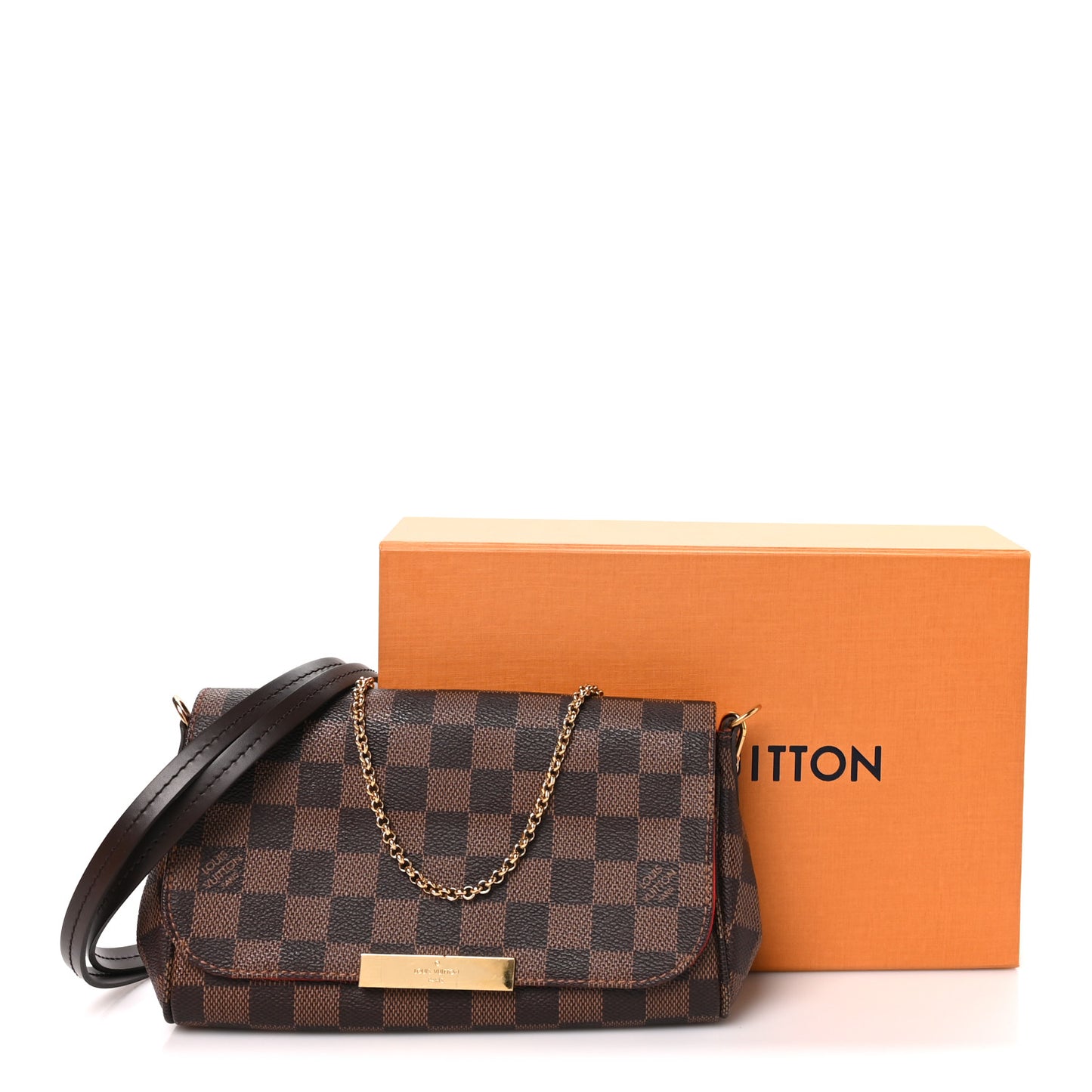 Damier Ebene Favorite PM