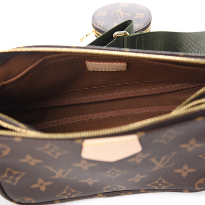 Louis Vuitton Monogram Multi Pochette Accessories Kaki 4 of 8