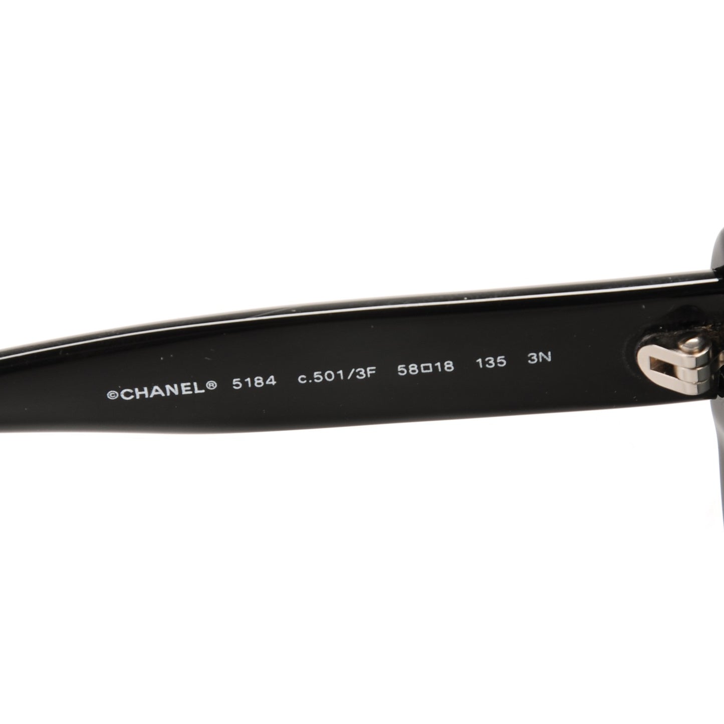 Quilted CC Sunglasses 5184 Black