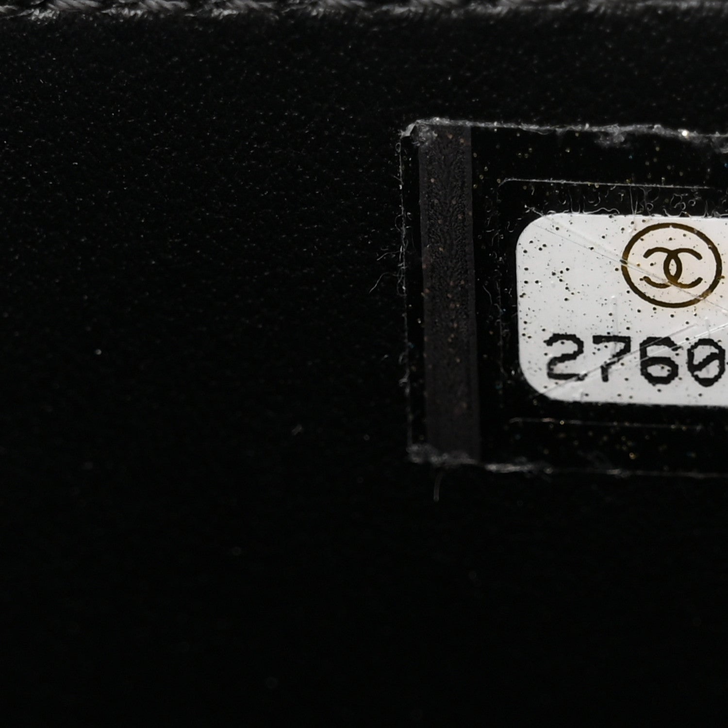 Chanel Caviar Quilted CC Filigree Vanity Clutch With Chain Black 7 of 10