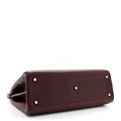 Gucci Grainy Calfskin Medium Zumi Top Handle Bag Vintage Bordeaux 4 of 11