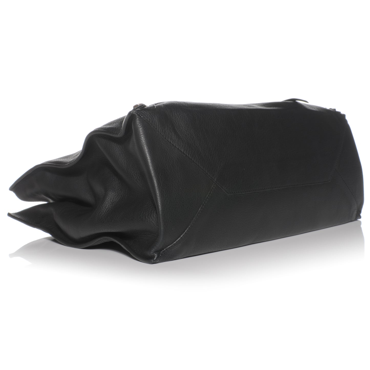 Supple Calfskin Papier A4 Tote Black