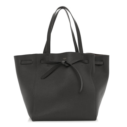 Celine Soft Grained Calfskin Small Belt Cabas Phantom Taupe 1 of 10