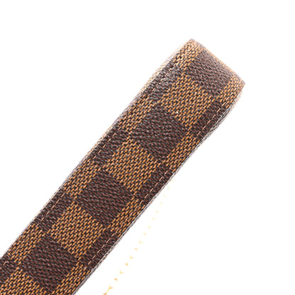Louis Vuitton Damier Ebene Pochette Felicie Chain Wallet 11 of 12