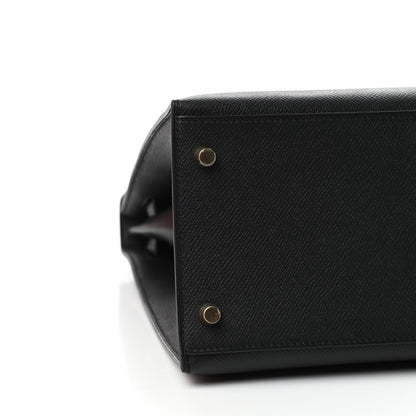 Hermes Epsom Kelly Sellier 35 Black 9 of 12