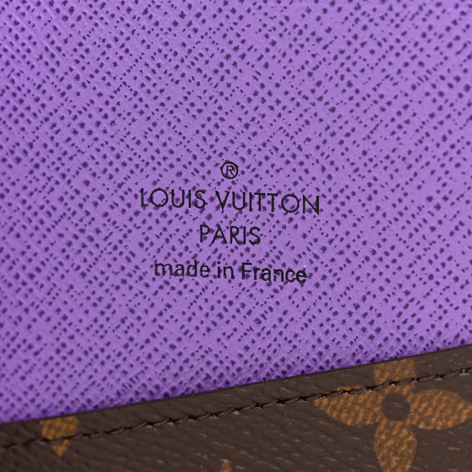 Louis Vuitton Monogram Pocket Organizer NM Purple 6 of 6