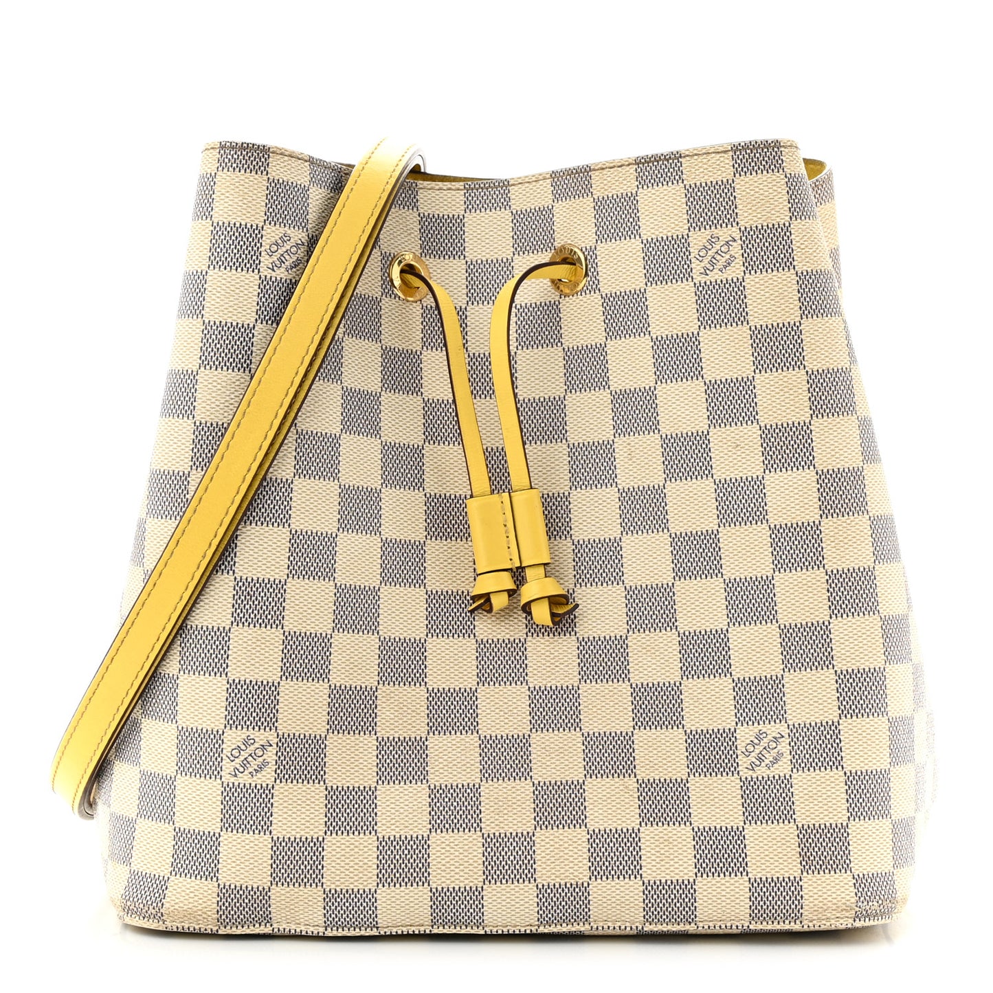 Damier Azur Neonoe MM Pineapple