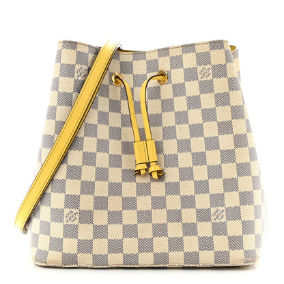 Louis Vuitton Damier Azur Neonoe MM Pineapple 1 of 10