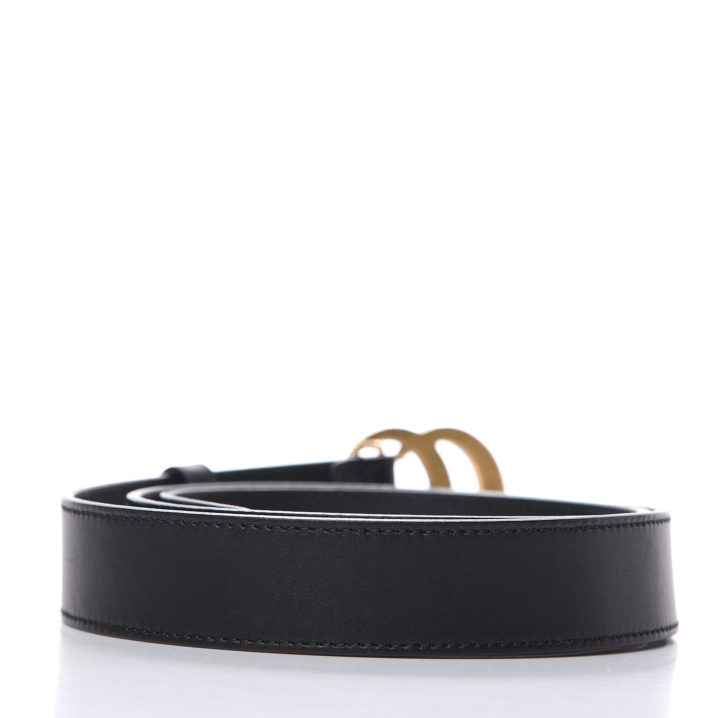 Calfskin Double G 30mm Belt 90 36 Black