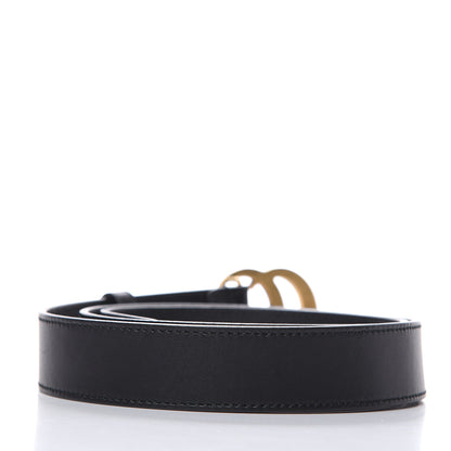 Gucci Calfskin Double G 30mm Belt 90 36 Black 3 of 7