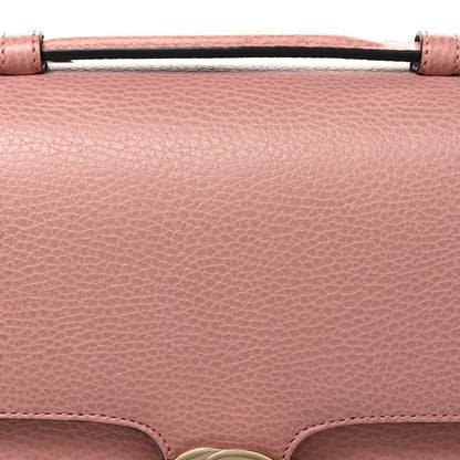 Gucci Dollar Calfskin Medium Interlocking G Top Handle Shoulder Bag Soft Pink 8 of 11