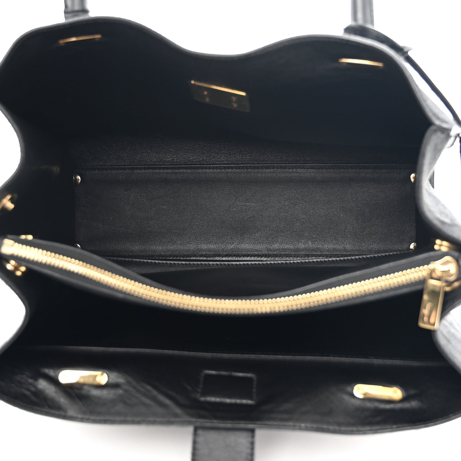 Salvatore Ferragamo Pony Hair Gancio Lock Tote Black 6 of 11