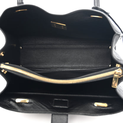 Salvatore Ferragamo Pony Hair Gancio Lock Tote Black 6 of 11