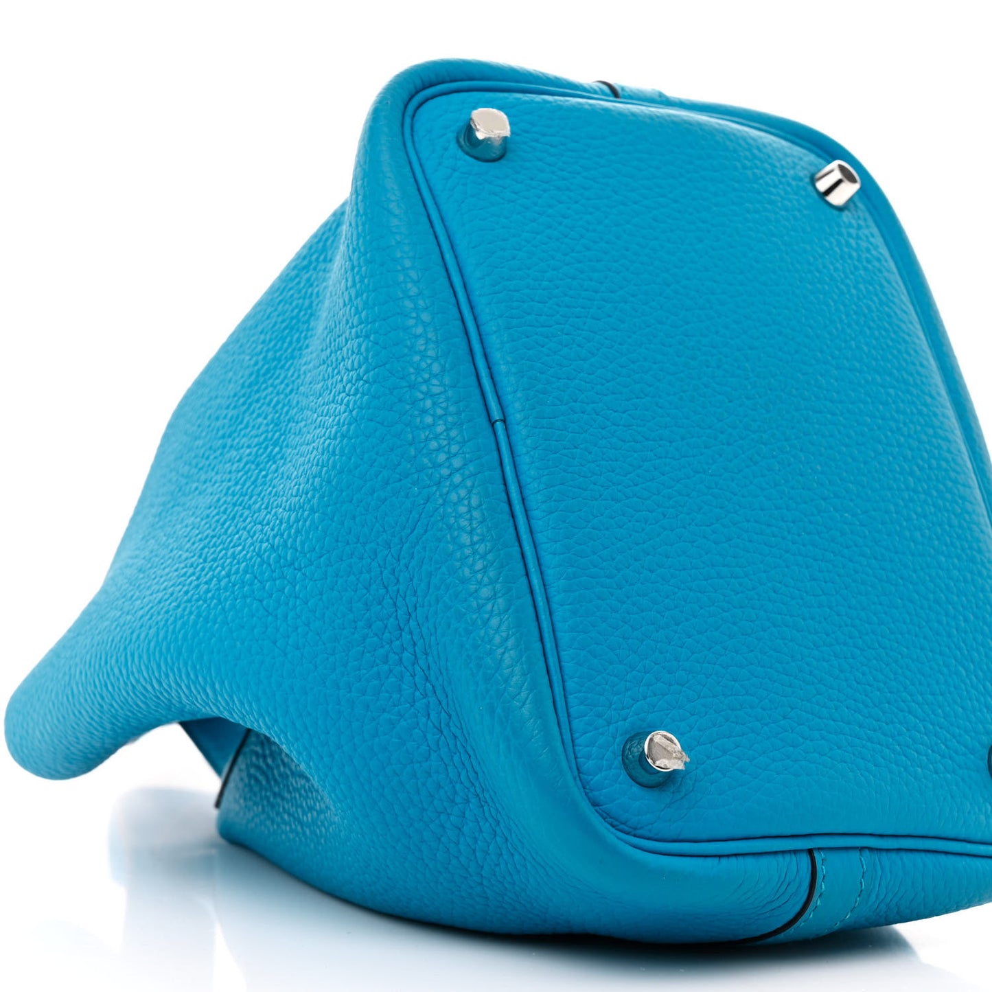 Taurillon Clemence Picotin Lock 18 PM Bleu Frida