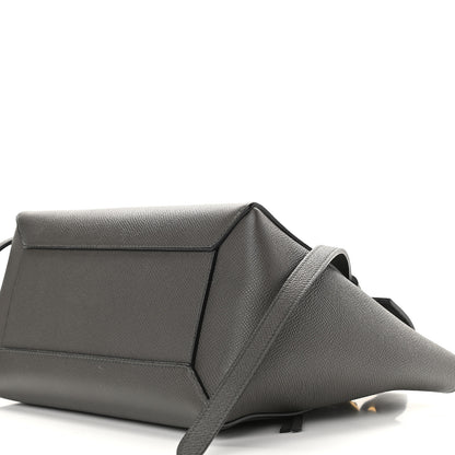 Celine Grained Calfskin Nano Belt Bag Grey 10 of 11
