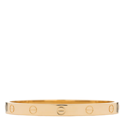 Cartier 18K Yellow Gold LOVE Bracelet 17 4 of 9
