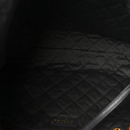 Chanel Shiny Calfskin Quilted Chanel 22 Dark Grey 6 of 12