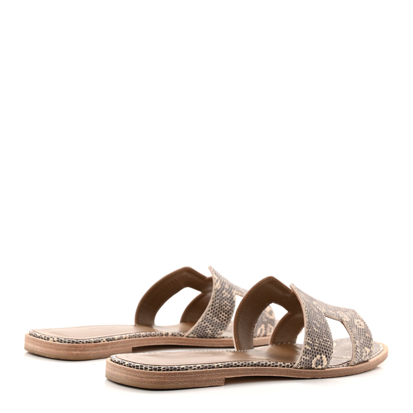 Lizard Oran Sandals 40 Ombre