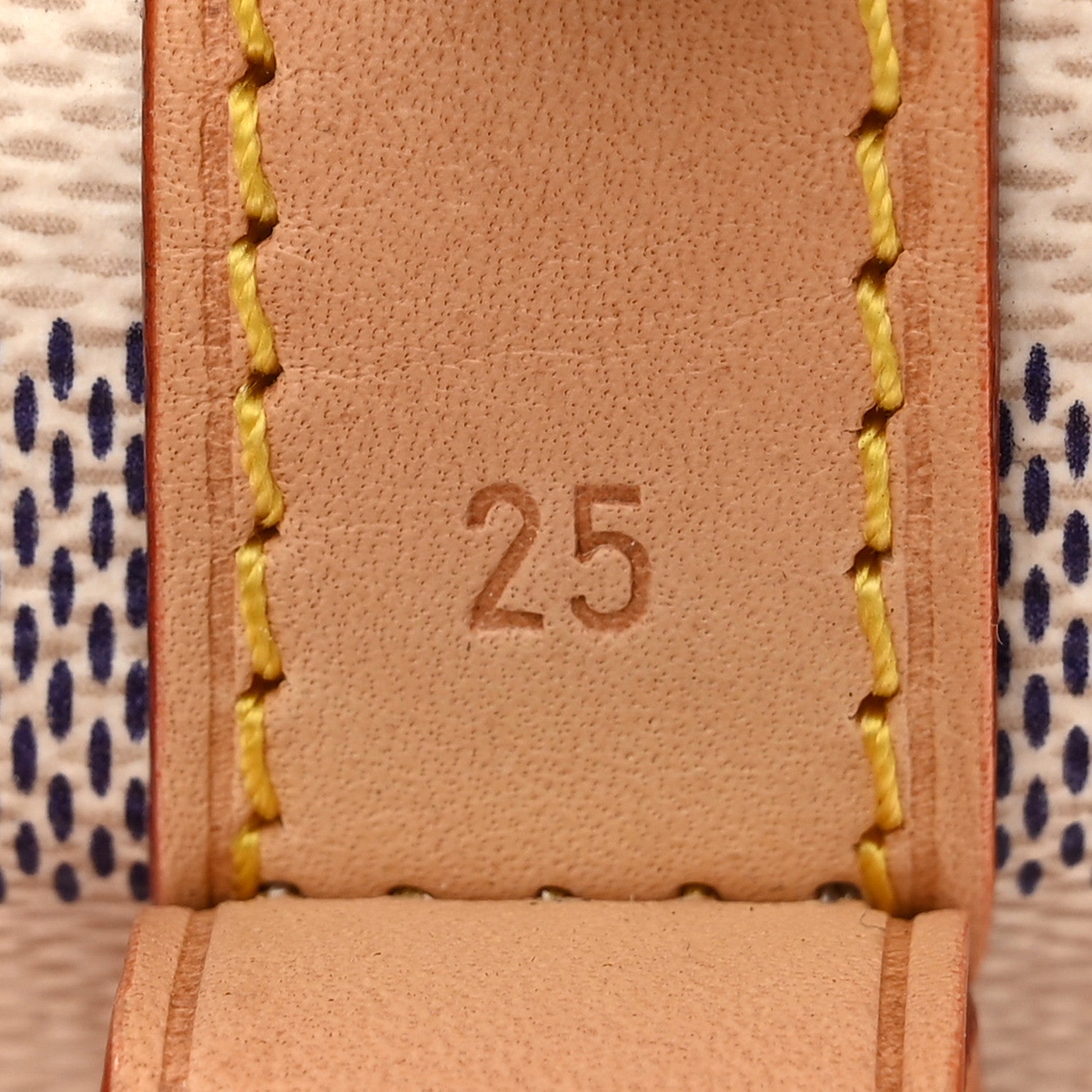 Louis Vuitton Damier Azur Speedy Bandouliere 25 7 of 10