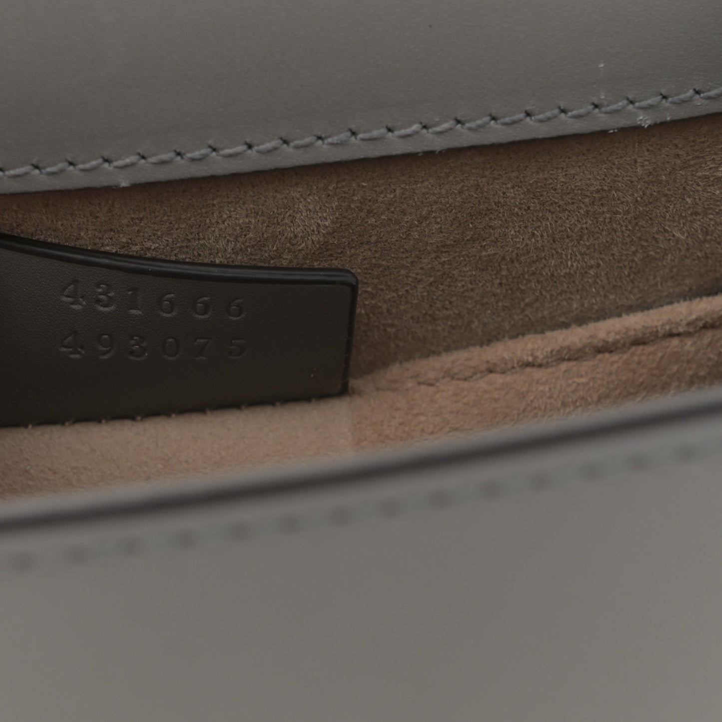 Calfskin Mini Sylvie Chain Shoulder Bag Deep Grey