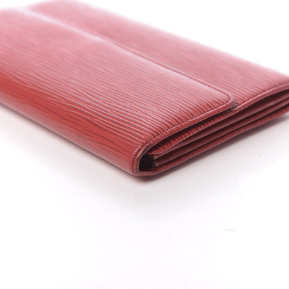 Louis Vuitton Epi Sarah Wallet Castillan Red 10 of 14