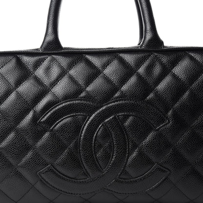 Chanel Caviar Quilted Large Bowler Black 13 of 13