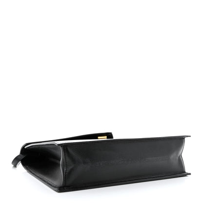 Celine Smooth Calfskin Edwige Shoulder Bag Black 4 of 13