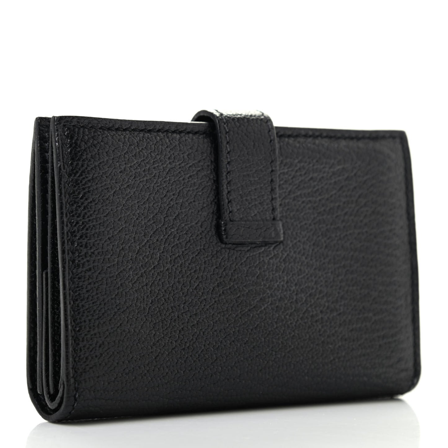 Chevre Mysore Mini Bearn Wallet Black