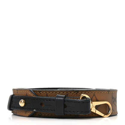 Louis Vuitton Reverse Monogram Bandouliere Shoulder Strap XL Black 1 of 4