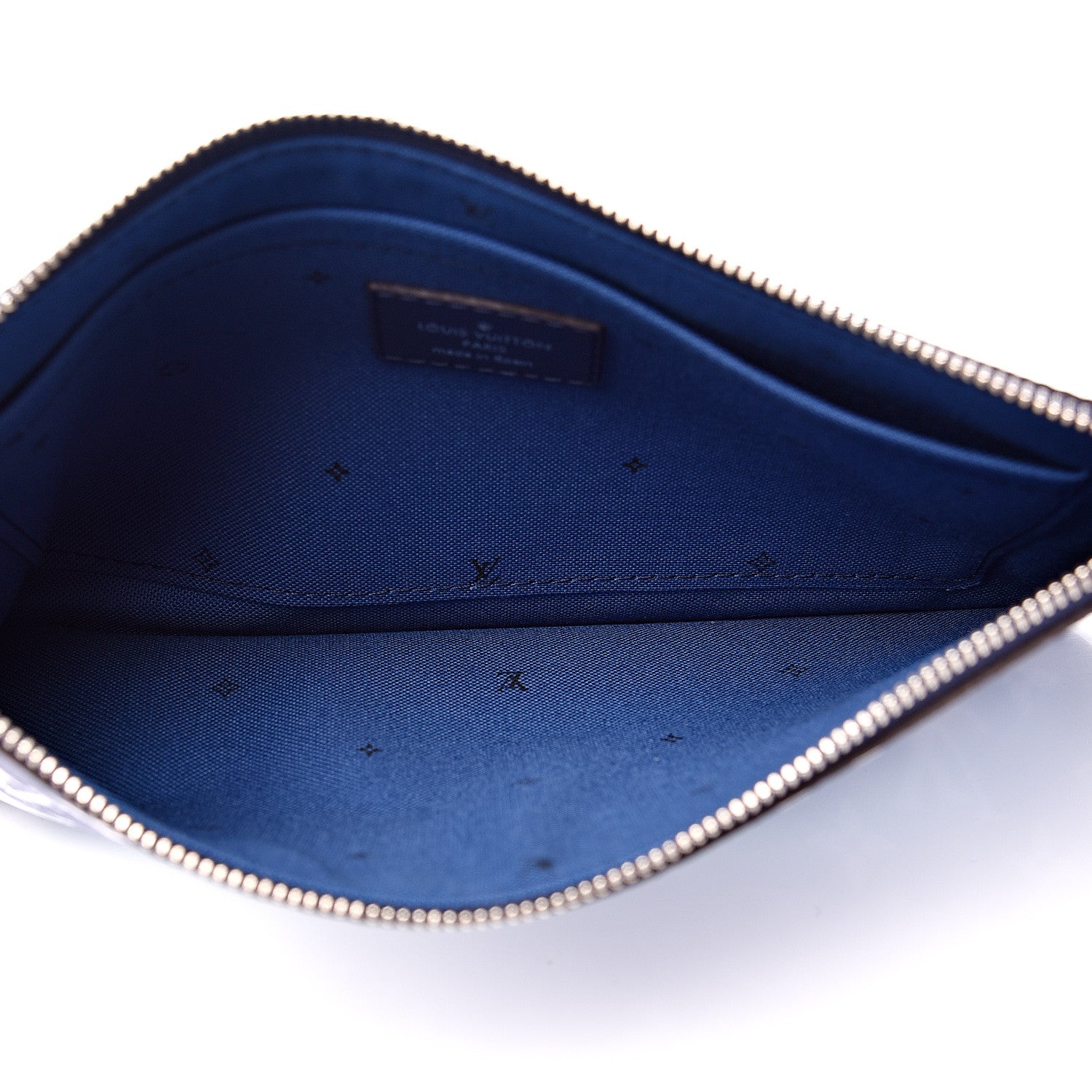 Louis Vuitton Monogram Escale Neverfull MM GM Pochette Blue 4 of 6