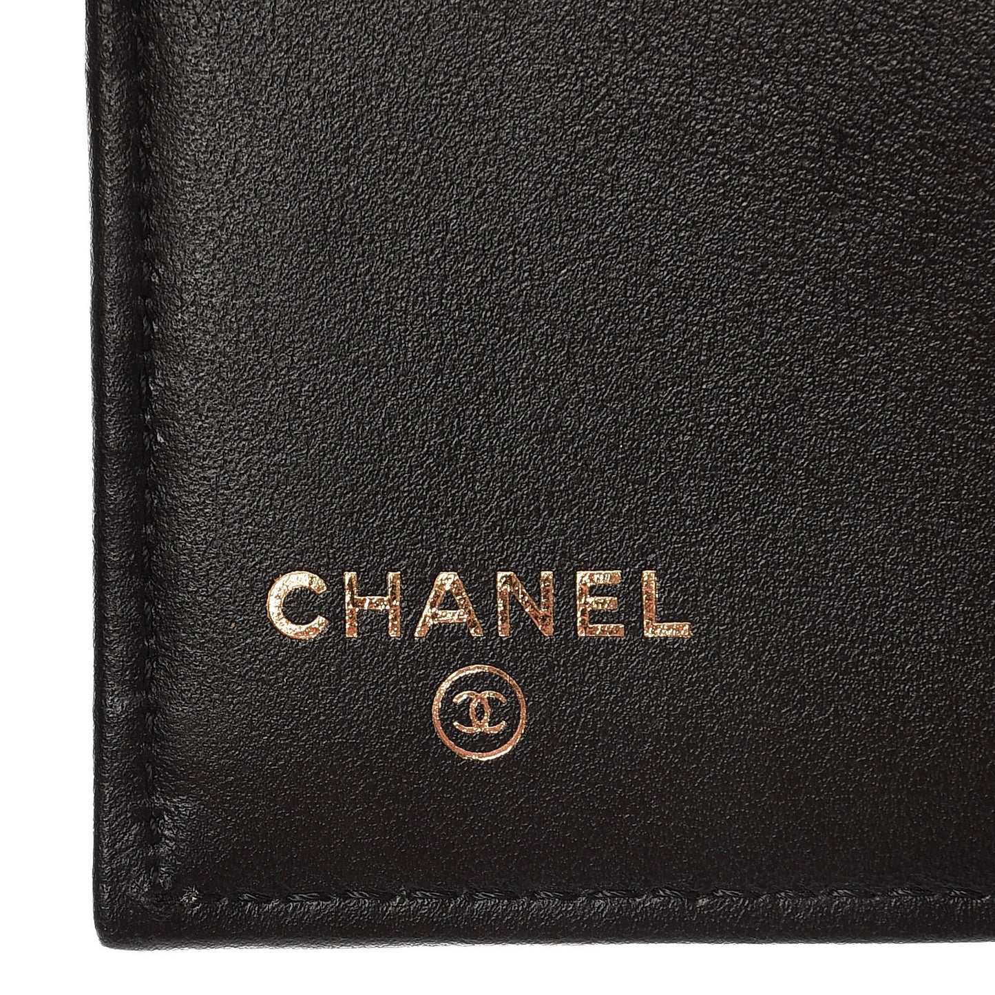 Caviar Quilted Small Boy Flap Wallet Black