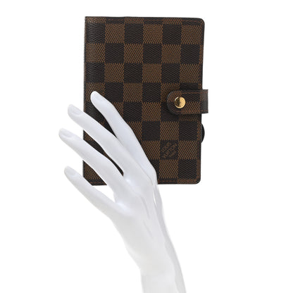 Louis Vuitton Damier Ebene Small Ring Agenda Cover 2 of 7