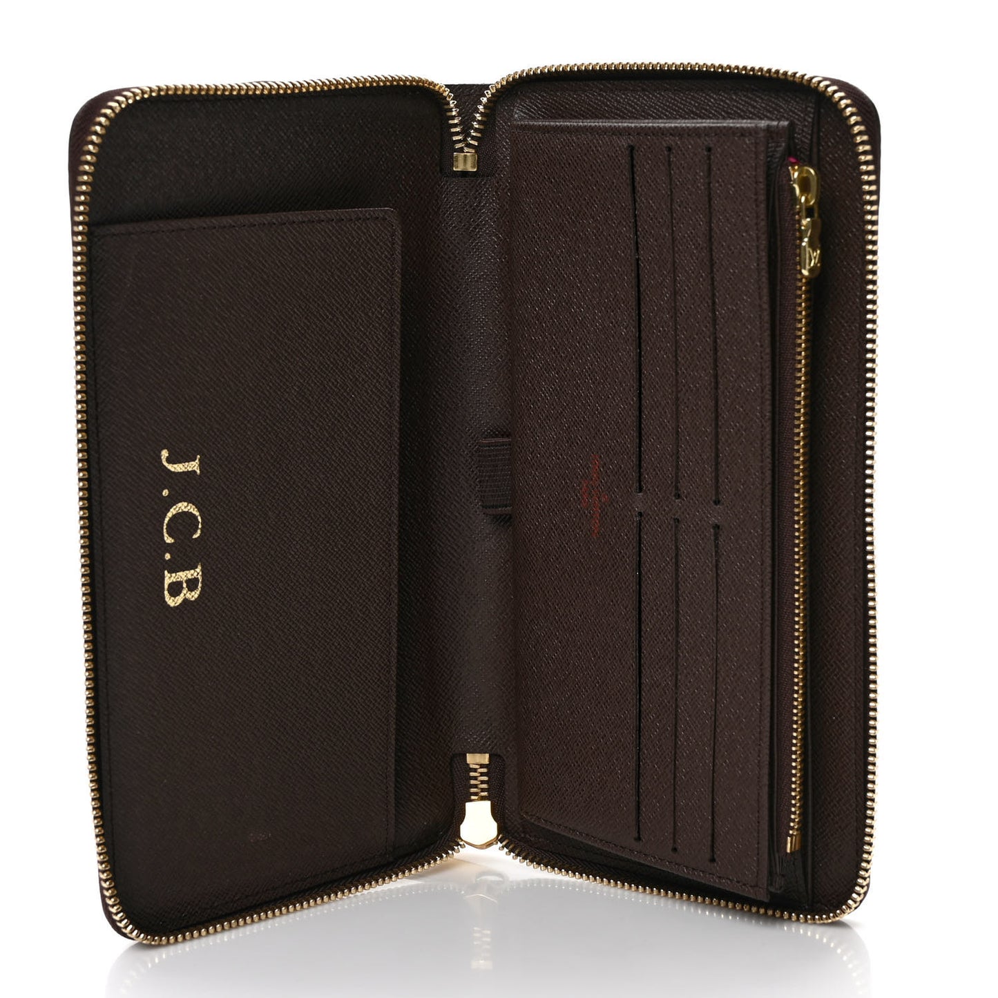 Damier Ebene Zippy Organizer Wallet