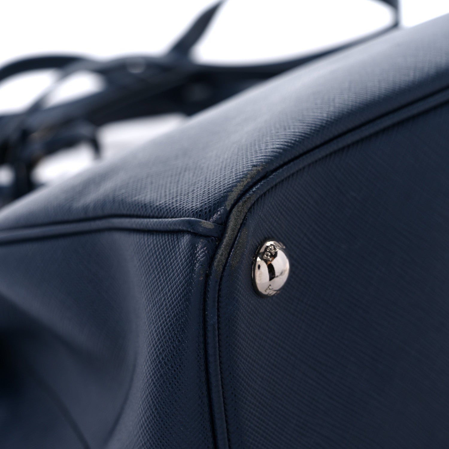 Prada Saffiano Medium Galleria Double Zip Tote Baltico 6 of 14