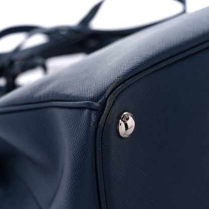 Prada Saffiano Medium Galleria Double Zip Tote Baltico 6 of 14