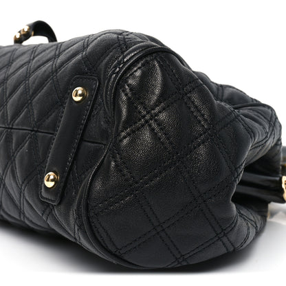 Marc Jacobs Calfskin Quilted Stam Black 9 of 9